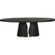 Tasmin 98 X 52 inch Black Dining Table